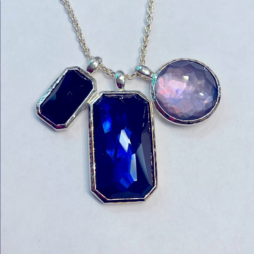 Ippolita wonderland triple pendant necklace